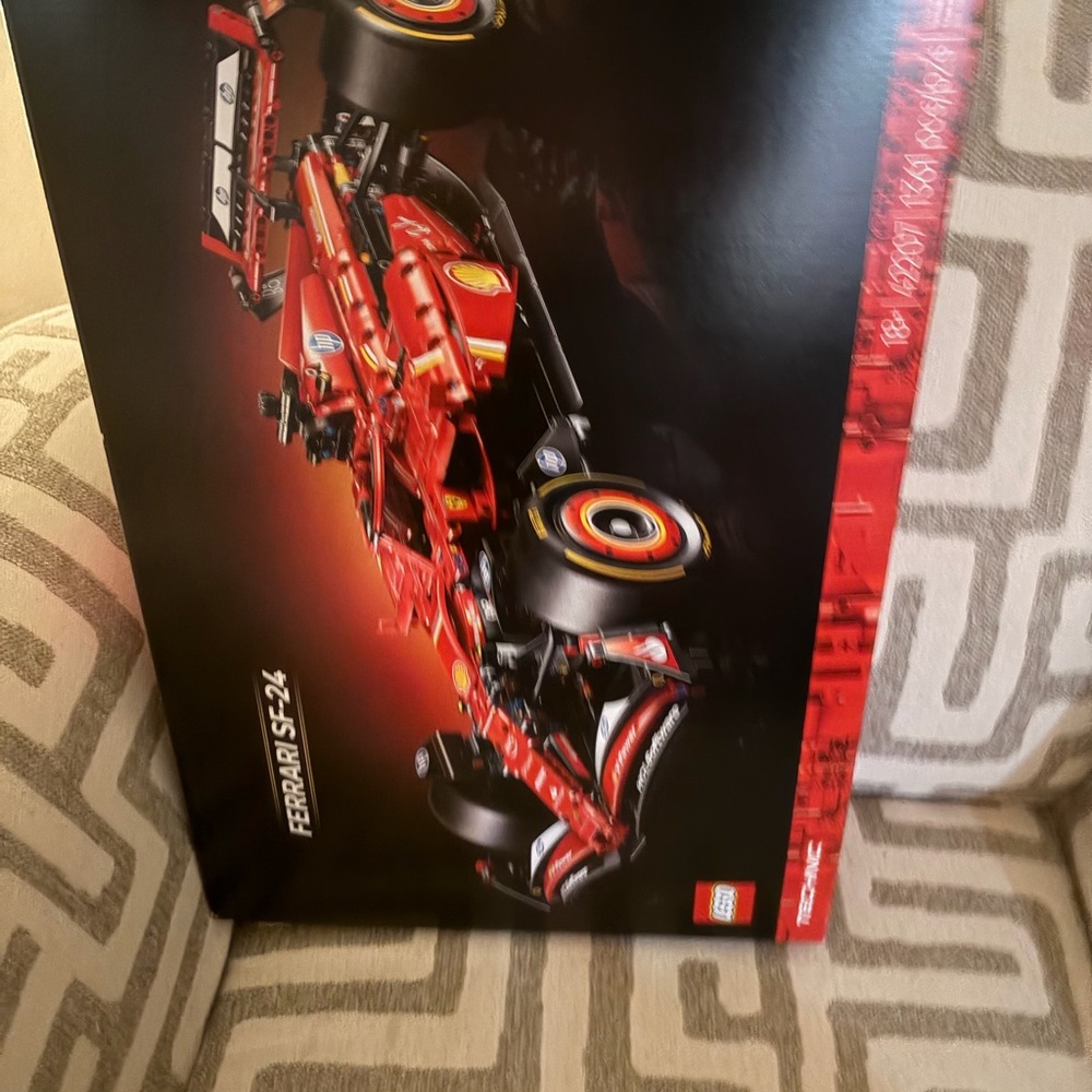 LEGO Technic Ferrari SF24 Red Model Car